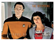 The Offspring - Episode 64 (Trading Card) Star Trek The Next Generation - Season Three - 1995 Skybox # 278 - Mint