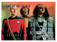 Sins of the Father - Episode 65 (Trading Card) Star Trek The Next Generation - Season Three - 1995 Skybox # 282 - Mint