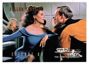 Hollow Pursuits - Episode 69 (Trading Card) Star Trek The Next Generation - Season Three - 1995 Skybox # 292 - Mint