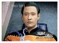 The Most Toys - Episode 70 (Trading Card) Star Trek The Next Generation - Season Three - 1995 Skybox # 295 - Mint