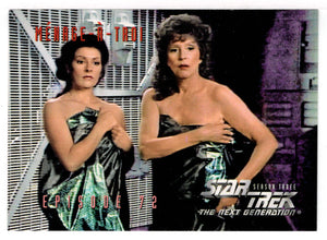 Menage-a-Troi - Episode 72 (Trading Card) Star Trek The Next Generation - Season Three - 1995 Skybox # 301 - Mint