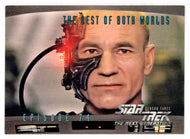 The Best of Both Worlds - Episode 74 (Trading Card) Star Trek The Next Generation - Season Three - 1995 Skybox # 309 - Mint