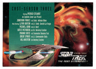 Production Credits (Trading Card) Star Trek The Next Generation - Season Three - 1995 Skybox # 312 - Mint