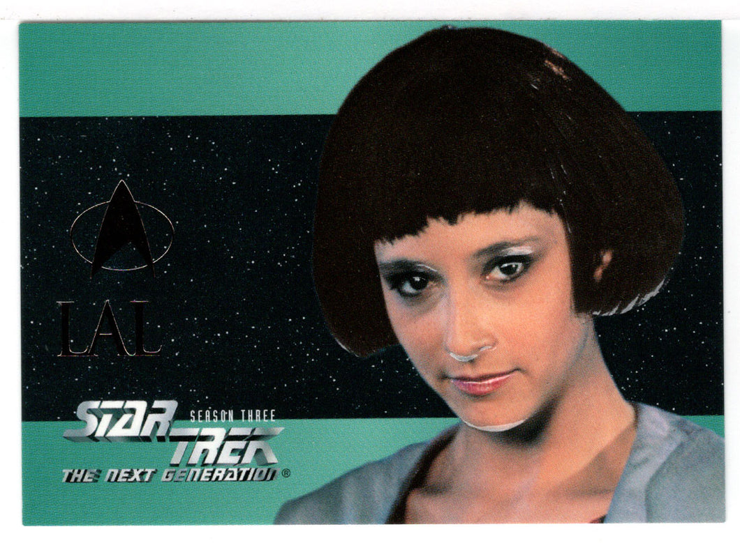 Lal Foil-Embossed (Trading Card) Star Trek The Next Generation - Season Three - 1995 Skybox # S17 - Mint