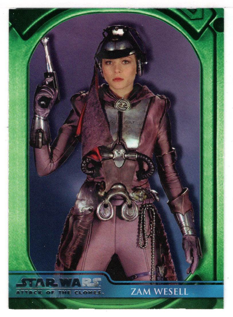 Zam Wesell - Star Wars - Attack of the Clones - 2002 Topps # 9 - Mint