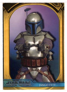 Jango Fett - Star Wars - Attack of the Clones - 2002 Topps # 10 - Mint