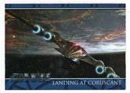 Landing at Coruscant - Star Wars - Attack of the Clones - 2002 Topps # 22 - Mint