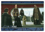 Senator Amidala Lives - Star Wars - Attack of the Clones - 2002 Topps # 25 - Mint