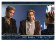 Old Friends Reunited - Star Wars - Attack of the Clones - 2002 Topps # 27 - Mint