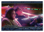 That Was Too Close - Star Wars - Attack of the Clones - 2002 Topps # 36 - Mint