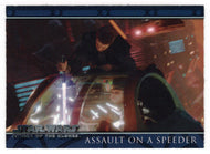 Assault on a Speeder - Star Wars - Attack of the Clones - 2002 Topps # 38 - Mint