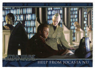 Help From Jocasta Nu - Star Wars - Attack of the Clones - 2002 Topps # 44 - Mint