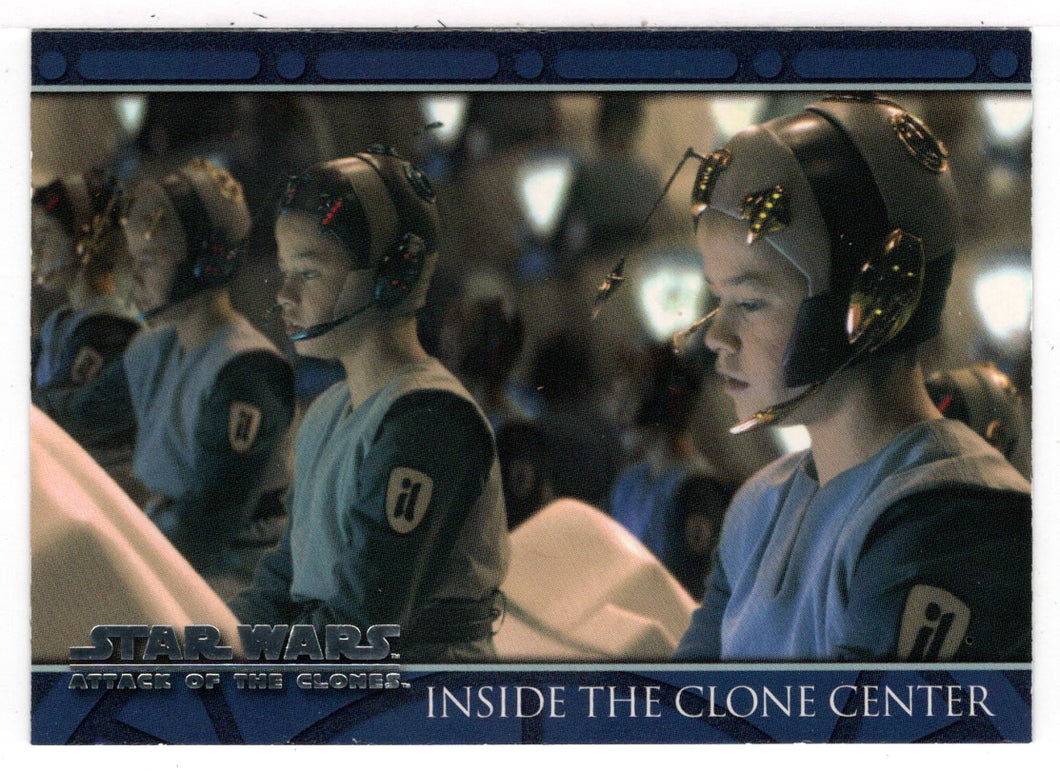 Inside the Clone Center - Star Wars - Attack of the Clones - 2002 Topps # 53 - Mint
