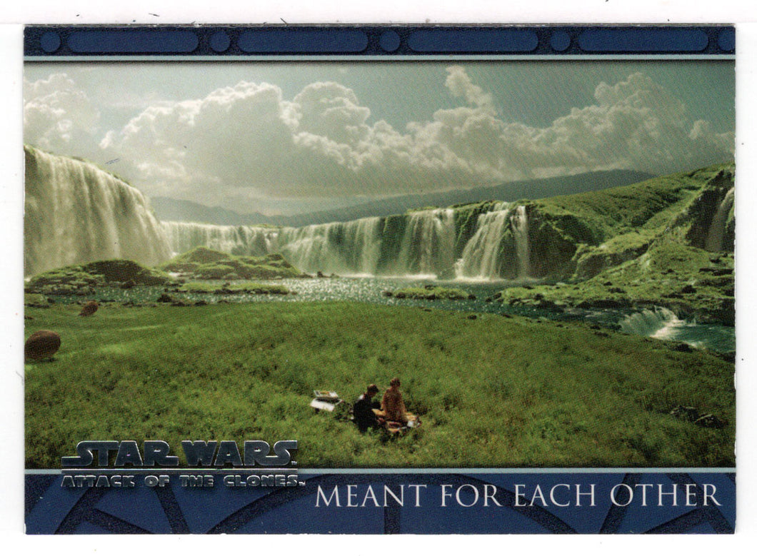 Meant for Each Other - Star Wars - Attack of the Clones - 2002 Topps # 55 - Mint