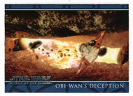 Obi-Wan's Deception - Star Wars - Attack of the Clones - 2002 Topps # 71 - Mint