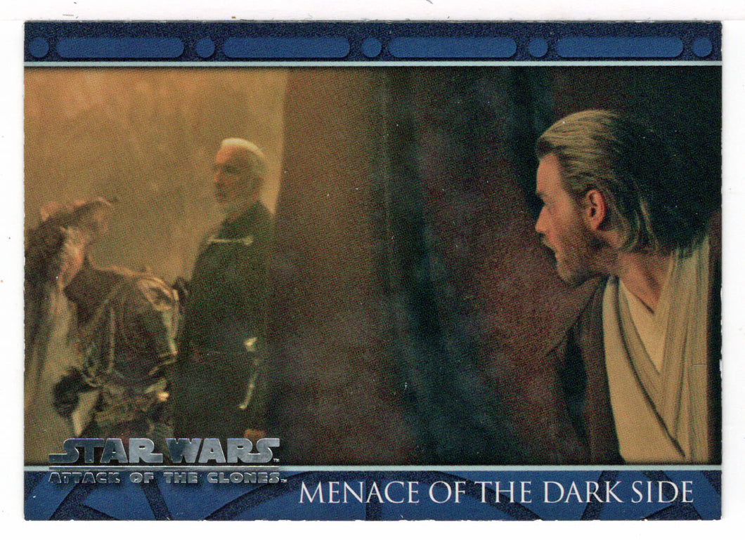 Menace of the Dark Side - Star Wars - Attack of the Clones - 2002 Topps # 75 - Mint