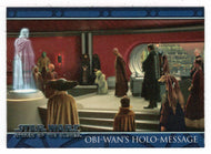 Obi-Wan's Holo-Message - Star Wars - Attack of the Clones - 2002 Topps # 76 - Mint