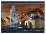 The Jedi's Last Words - Star Wars - Attack of the Clones - 2002 Topps # 77 - Mint