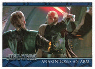 Anakin Loses an Arm - Star Wars - Attack of the Clones - 2002 Topps # 90 - Mint