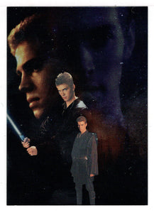 Anakin Skywalker - Star Wars - Attack of the Clones - 2002 Topps SILVER FOIL # 3 - Mint