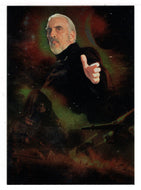 Count Dooku - Star Wars - Attack of the Clones - 2002 Topps SILVER FOIL # 9 - Mint