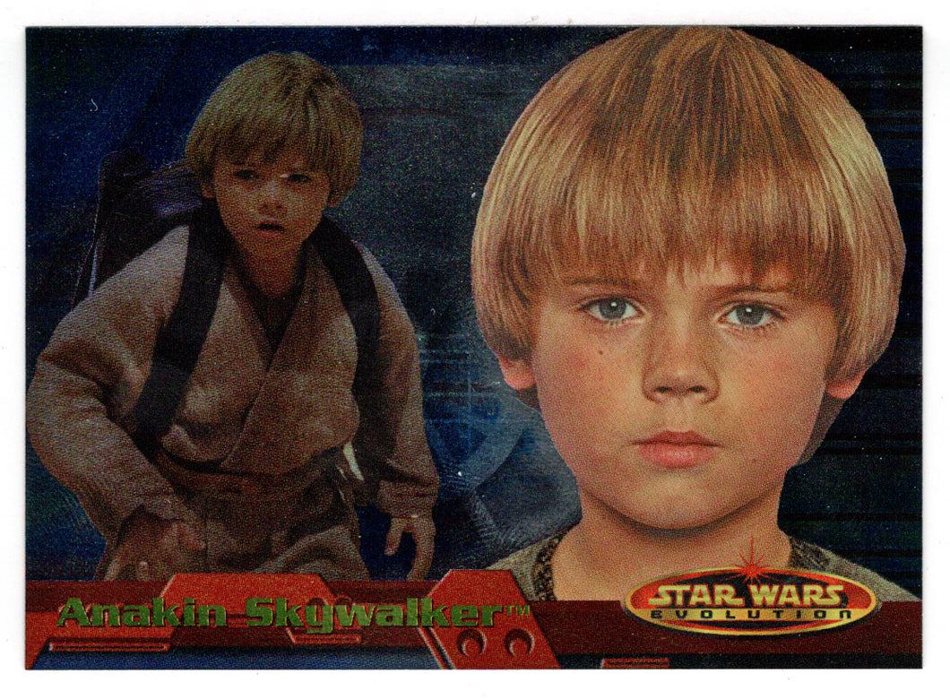 Anakin Skywalker (Trading Card) Star Wars Evolution - 2001 Topps # 5 - Mint