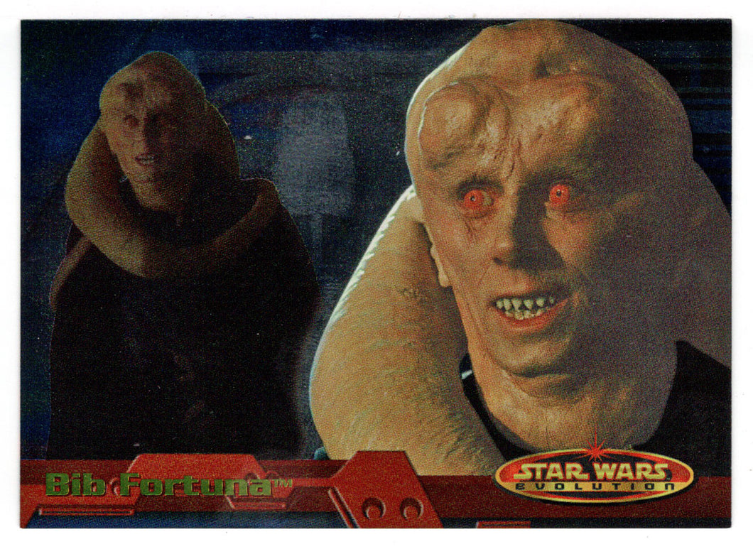 Bib Fortuna (Trading Card) Star Wars Evolution - 2001 Topps # 9 - Mint