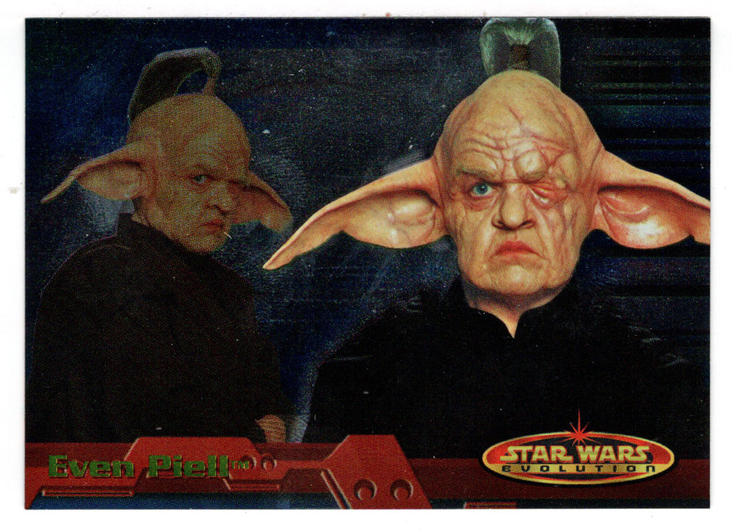 Even Piell (Trading Card) Star Wars Evolution - 2001 Topps # 25 - Mint