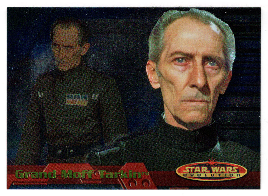 Grand Moff Tarkin (Trading Card) Star Wars Evolution - 2001 Topps # 32 - Mint