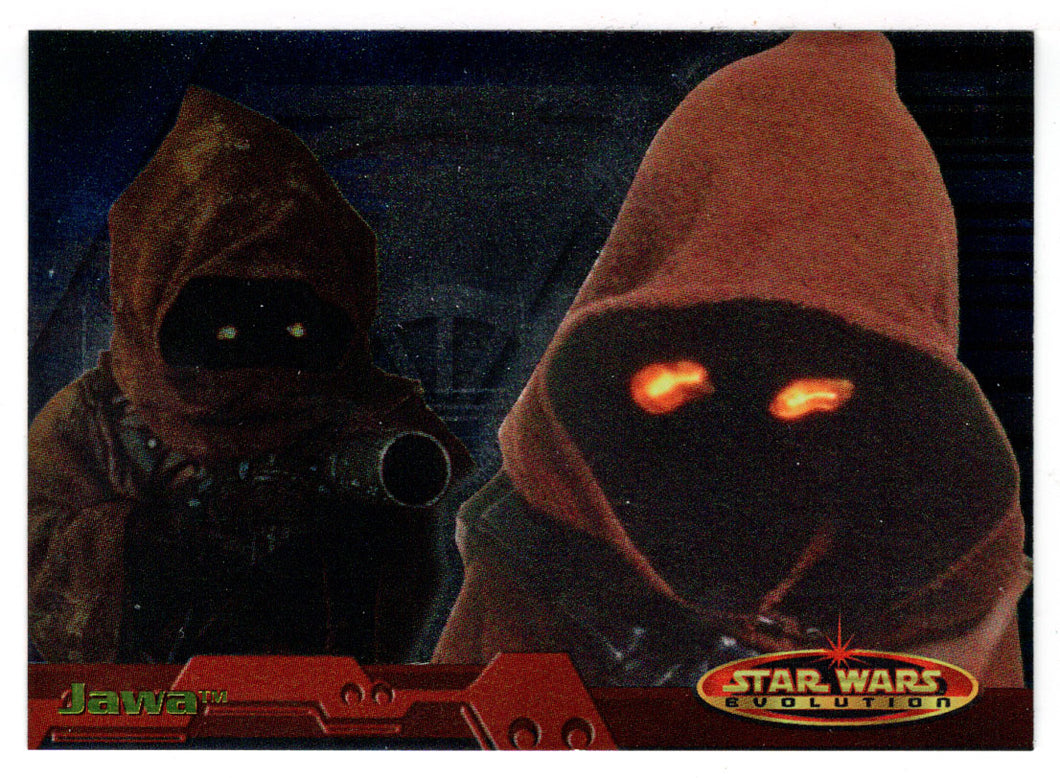 Jawa (Trading Card) Star Wars Evolution - 2001 Topps # 38 - Mint