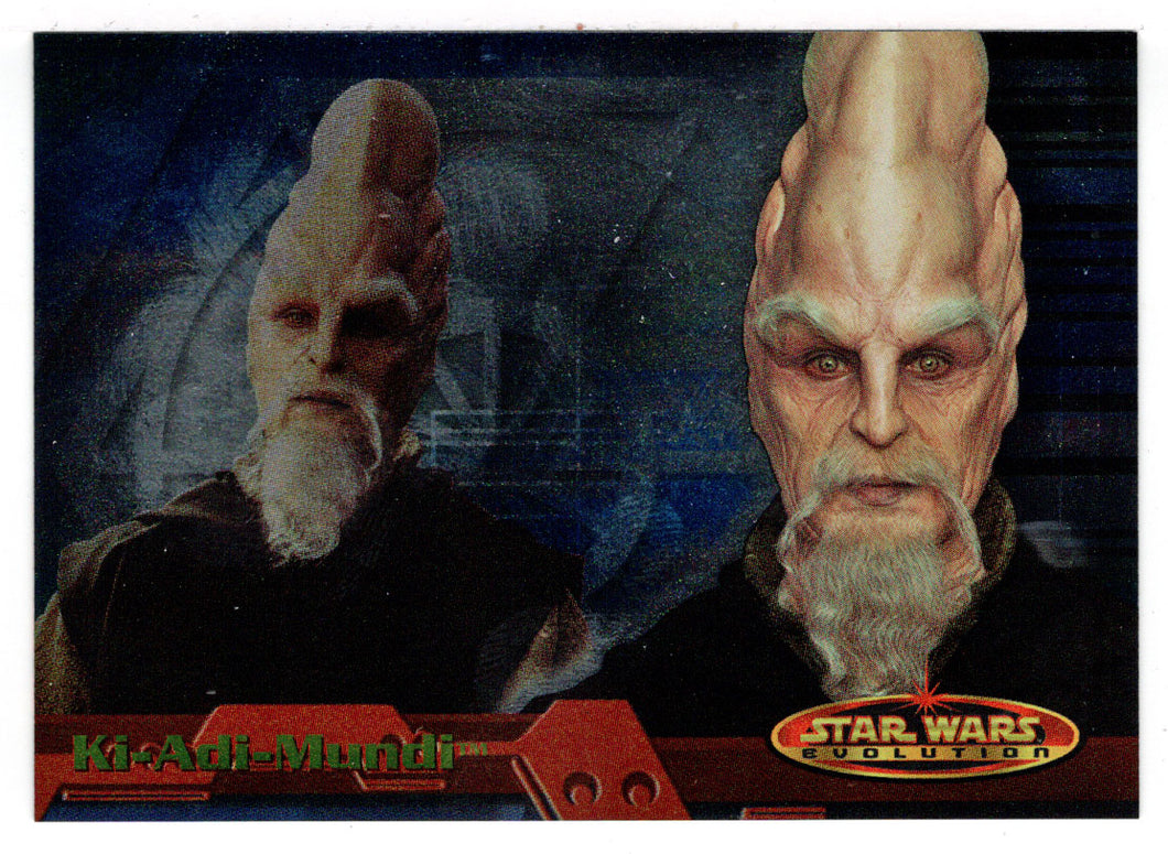 Ki-Adi-Mundi (Trading Card) Star Wars Evolution - 2001 Topps # 39 - Mint