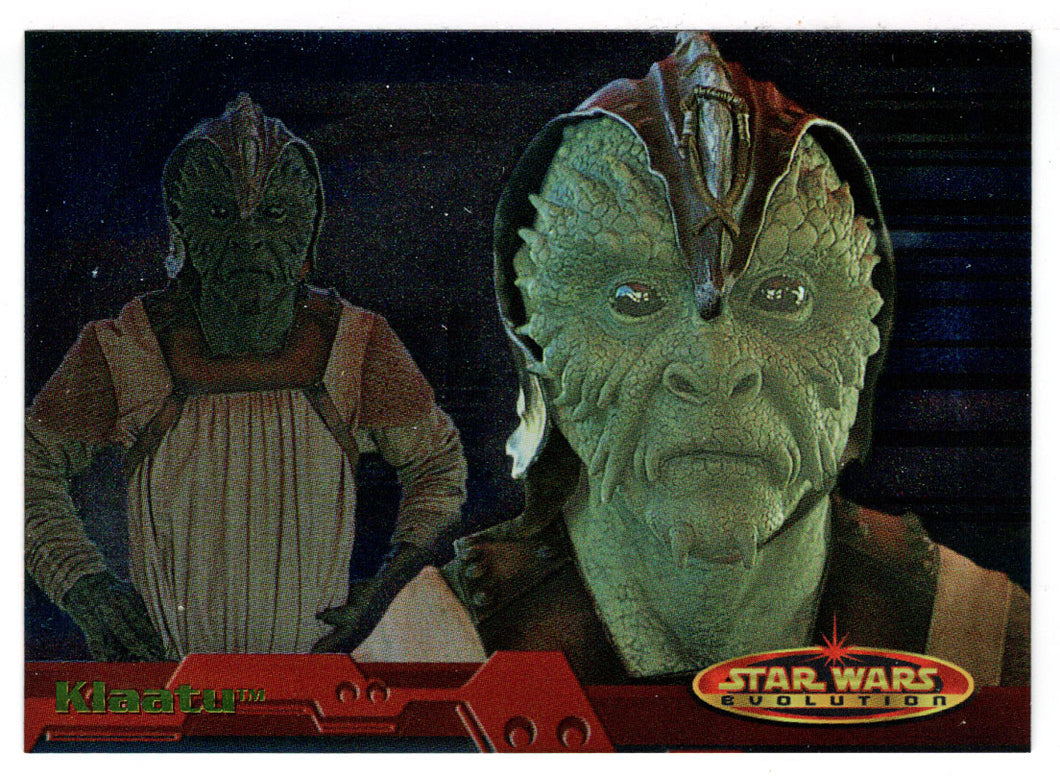 Klaatu (Trading Card) Star Wars Evolution - 2001 Topps # 40 - Mint