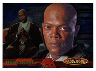 Mace Windu (Trading Card) Star Wars Evolution - 2001 Topps # 46 - Mint