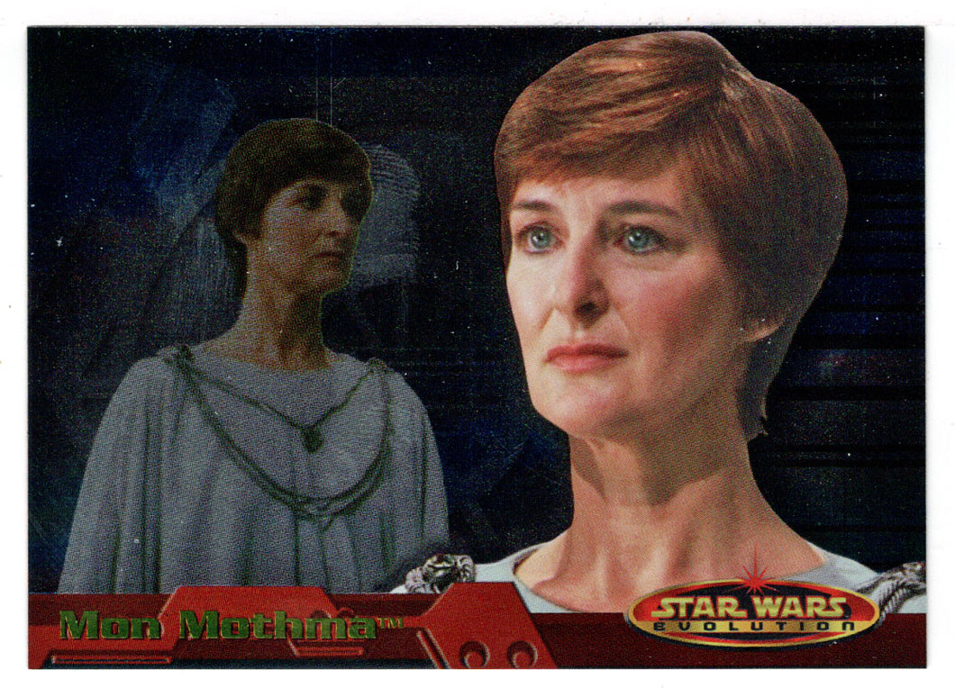 Mon Mothma (Trading Card) Star Wars Evolution - 2001 Topps # 50 - Mint