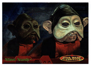 Nien Nunb (Trading Card) Star Wars Evolution - 2001 Topps # 52 - Mint