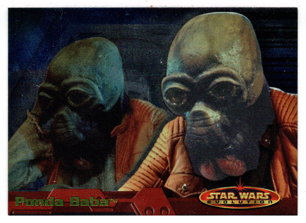 Ponda Baba (Trading Card) Star Wars Evolution - 2001 Topps # 61 - Mint