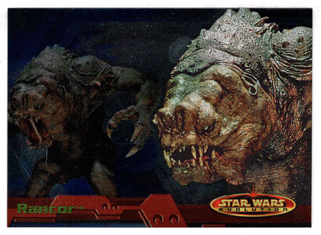 Rancor (Trading Card) Star Wars Evolution - 2001 Topps # 66 - Mint