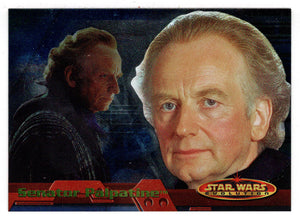 Senator Palpatine (Trading Card) Star Wars Evolution - 2001 Topps # 73 - Mint