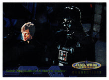 Load image into Gallery viewer, Checklist # 2 - Luke Skywalker &amp; Darth Vader (Trading Card) Star Wars Evolution - 2001 Topps # C2 - Mint
