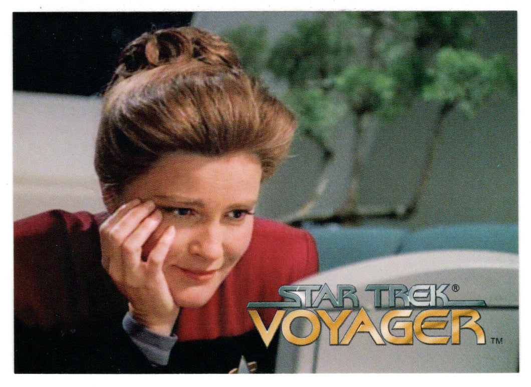 Farewells (Trading Card) Star Trek Voyager - Season One - Series One - 1995 Skybox # 12 - Mint