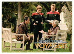 Second Visit (Trading Card) Star Trek Voyager - Season One - Series One - 1995 Skybox # 34 - Mint