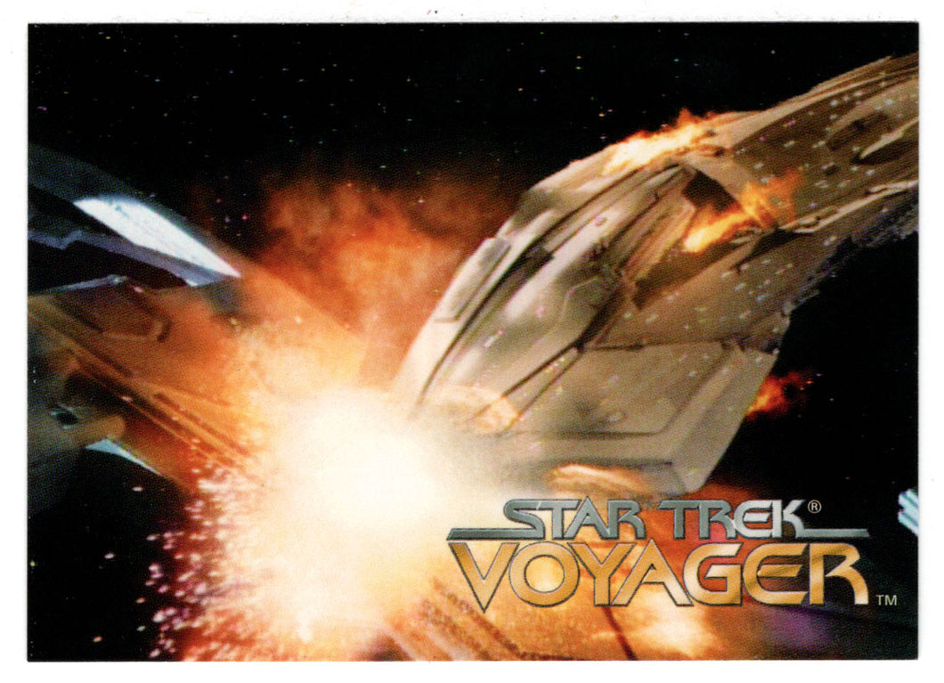 Collision Course (Trading Card) Star Trek Voyager - Season One - Series One - 1995 Skybox # 68 - Mint