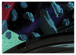 U.S.S. Voyager Mural # 2 (Trading Card) Star Trek Voyager - Season One - Series One - 1995 Skybox # 74 - Mint