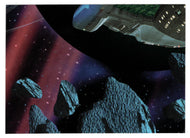 U.S.S. Voyager Mural # 9 (Trading Card) Star Trek Voyager - Season One - Series One - 1995 Skybox # 81 - Mint