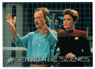 The Two in Command (Behind-the-Scenes) (Trading Card) Star Trek Voyager - Season One - Series One - 1995 Skybox # 83 - Mint