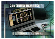 Desktop Display Terminal (24th Century Tech) (Trading Card) Star Trek Voyager - Season One - Series One - 1995 Skybox # 92 - Mint