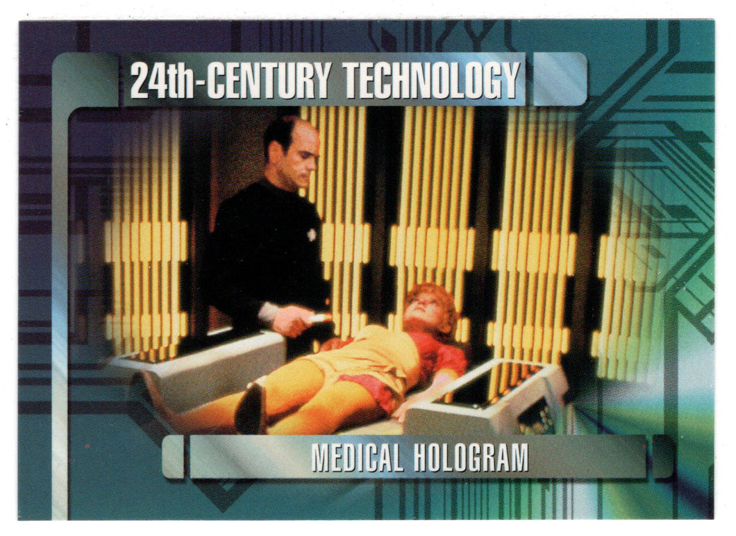 Medical Hologram (24th Century Tech) (Trading Card) Star Trek Voyager - Season One - Series One - 1995 Skybox # 93 - Mint