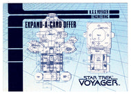 Engineering (Trading Card) Star Trek Voyager - Season One - Blueprint Offer Expand-A-Cards - 1995 Skybox # X-3 - Mint