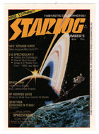 Edition #  5 (Trading Card) Starlog Science Fiction Universe - 1999 World Class Marketing # 2 - Mint
