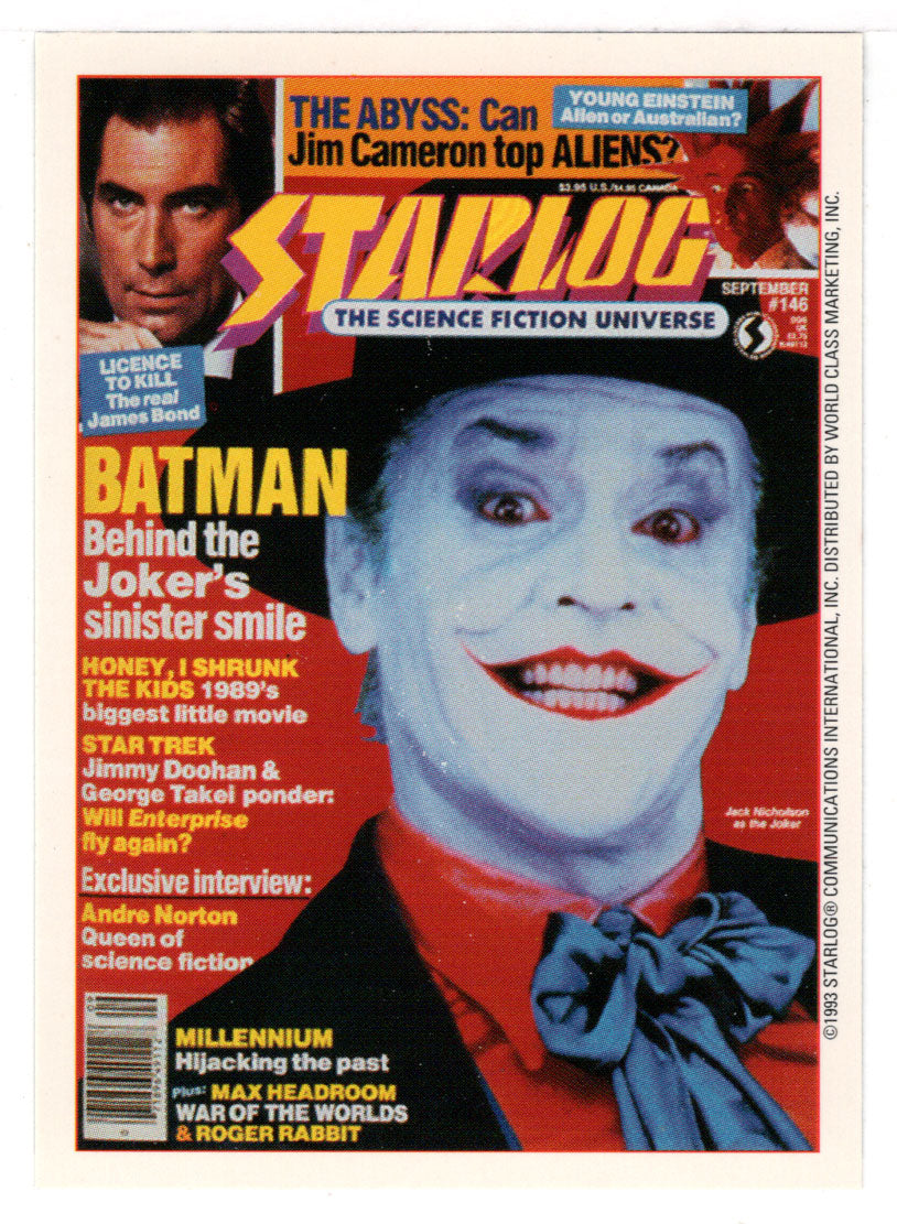 Edition #146 (Trading Card) Starlog Science Fiction Universe - 1999 World Class Marketing # 60 - Mint